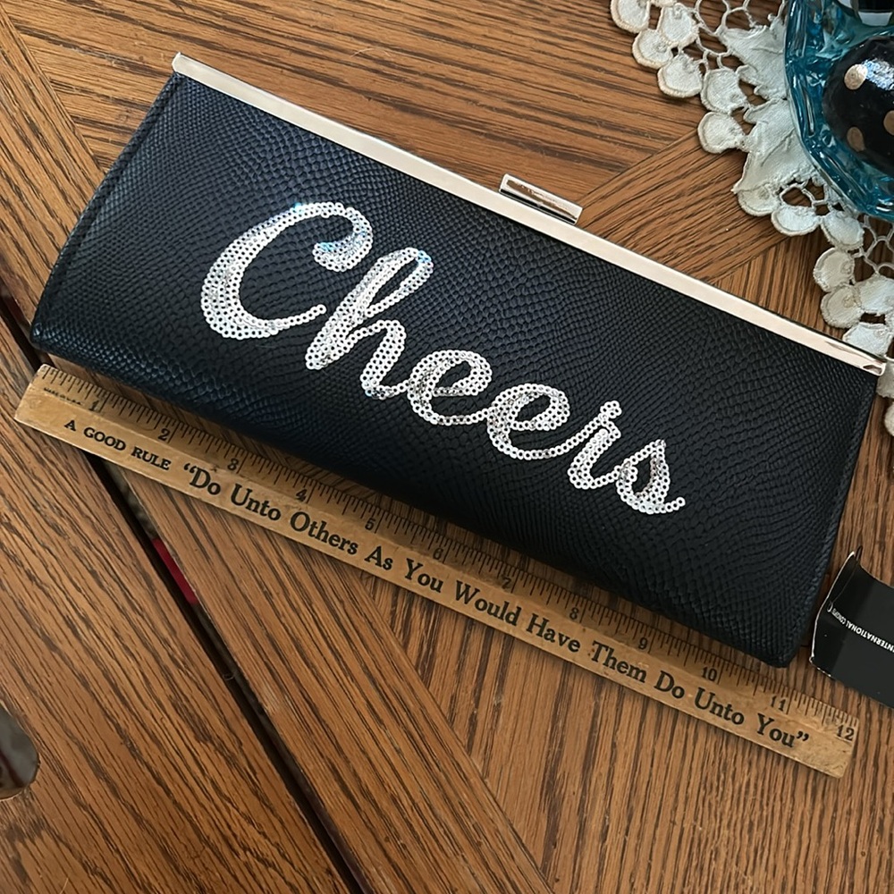 Black CHEERS Clutch - Picture 9 of 9